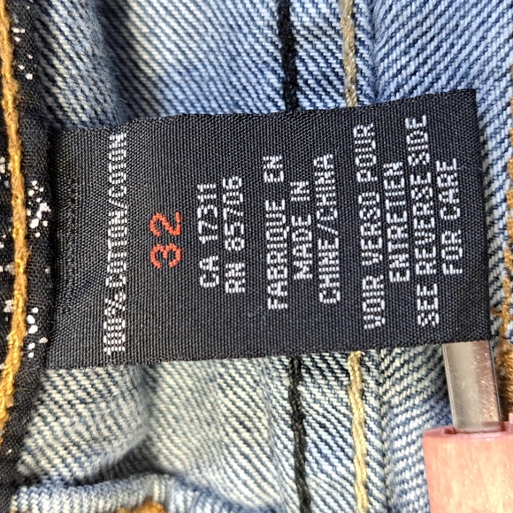 Buffalo David Bitton Dortay Straight Leg Blue Jeans Men's Size 32x31 - Picture 15 of 16